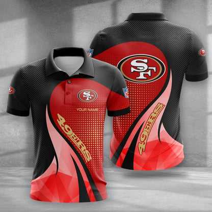 LIMITED EDITION - NEW CUSTOMIZED NFL11 SF49 SAN FRANCISCO 49ERS POLO, T-SHIRT & SHORT PANTS SET