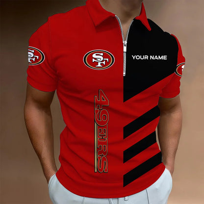 LIMITED EDITION - NEW CUSTOMIZED NFL11 SF49 SAN FRANCISCO 49ERS T-SHIRT, POLO SHIRT, ZIP POLO SHIRT, SWEATSHIRT, HOODIE & ZIP HOODIE