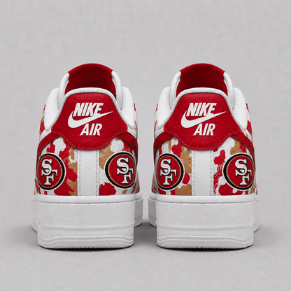 [SPECIAL OFFER] NEW CUSTOMIZED NFL11 SF49 SAN FRANCISCO 49ERS AF1 SHOES