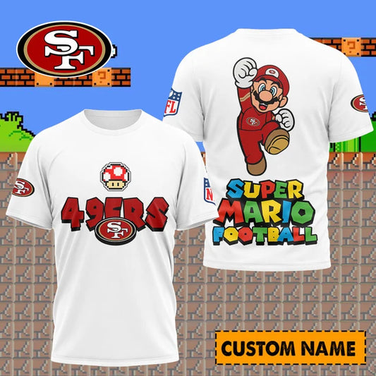 LIMITED EDITION - NEW CUSTOMIZED NFL11 SF49ERS UNISEX T-SHIRT, SWEATSHIRT, HOODIE & ZIP HOODIE