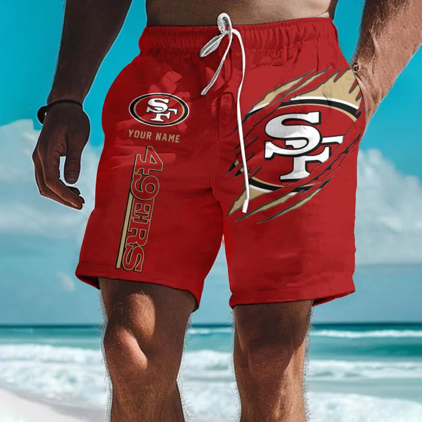 LIMITED EDITION - NEW PREMIUM NFL11 SF49ERS SHORT PANTS