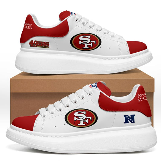[SPECIAL OFFER] NEW CUSTOMIZED NFL11 SF49 SAN FRANCISCO 49ERS MCQUEEN SHOES