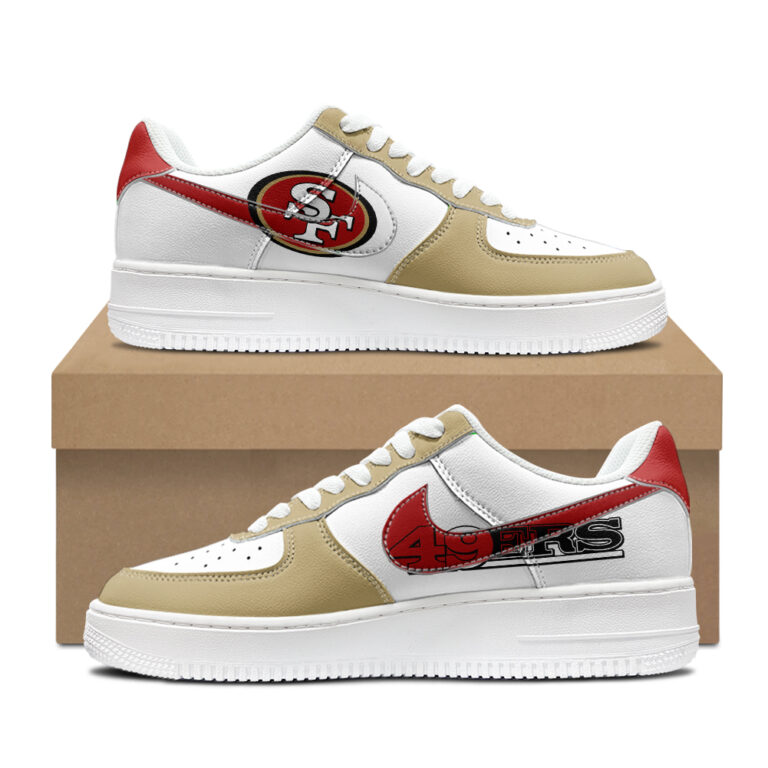 [SPECIAL OFFER] NEW CUSTOMIZED NFL11 SF49 SAN FRANCISCO 49ERS AF1 SHOES