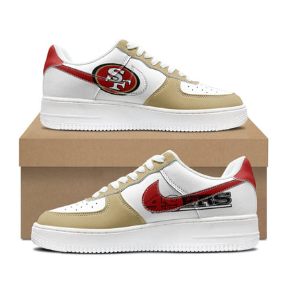 [SPECIAL OFFER] NEW CUSTOMIZED NFL11 SF49 SAN FRANCISCO 49ERS AF1 SHOES