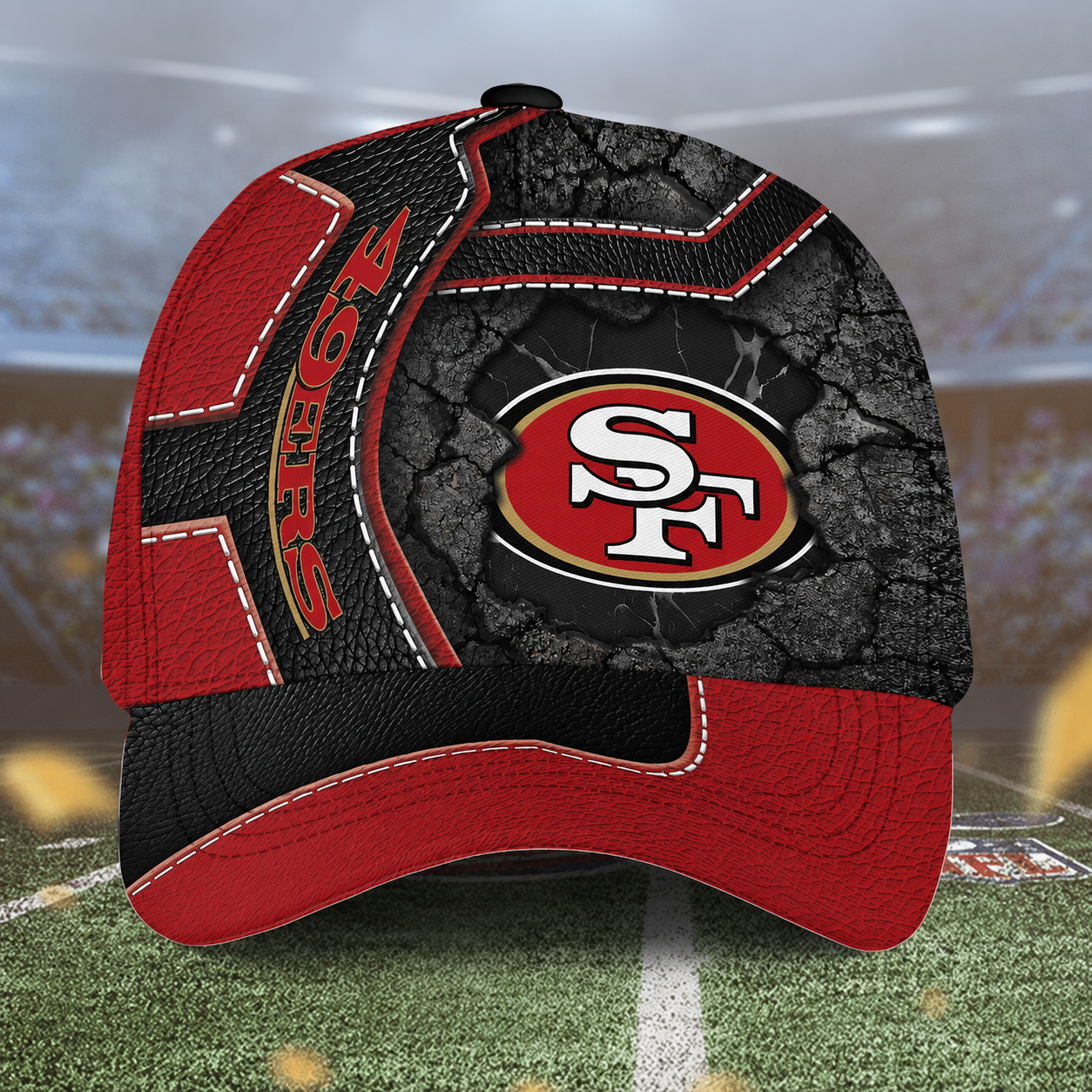 LIMITED EDITON - NEW CUSTOMIZED NFL11 SF49 SAN FRANCISCO 49ERS CLASSIC CAP