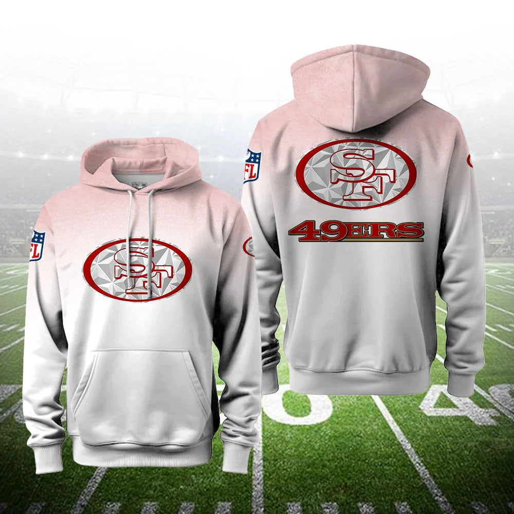 LIMITED EDITION - NEW CUSTOMIZED NFL11 SF49 SAN FRANCISCO 49ERS T-SHIRT, POLO SHIRT, ZIP POLO SHIRT, SWEATSHIRT, HOODIE & ZIP HOODIE