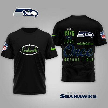 LIMITED EDITION - NEW CUSTOMIZED NFL06 SSH SEATTLE SEAHAWKS UNISEX T-SHIRT, POLO, HOODIE & JACKETS
