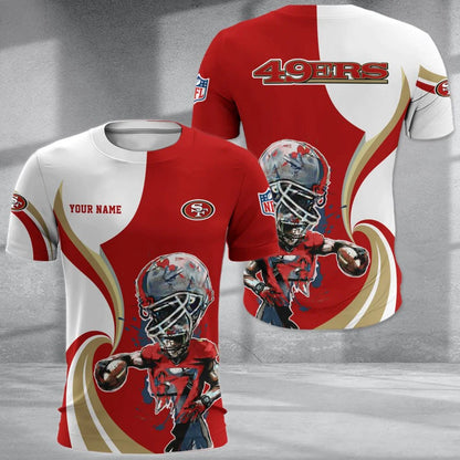 LIMITED EDITION - NEW CUSTOMIZED NFL11 SF49 SAN FRANCISCO 49ERS T-SHIRT, POLO SHIRT, ZIP POLO SHIRT, SWEATSHIRT, HOODIE & ZIP HOODIE