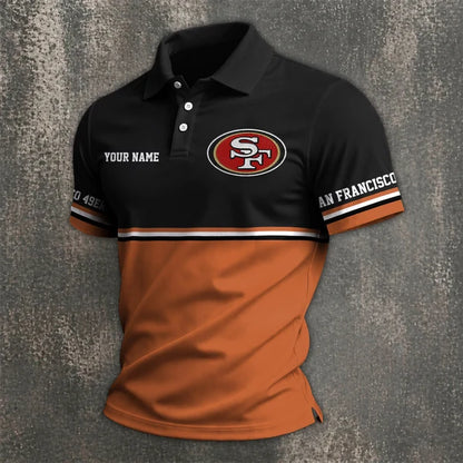 [SPECIAL OFFER] NEW CUSTOMIZED NFL11 SF49 SAN FRANCISCO 49ERS POLO SHIRT