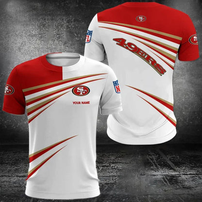 VIRAL EDITION - NEW CUSTOMIZED NFL11 SF49 SAN FRANCISCO 49ERS POLO, T-SHIRT & SHORT PANTS SET