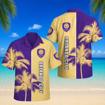 TOP SELLING - NEW CUSTOMIZED MLS11 OCS ORLANDO CITY SC UNISEX HAWAIIAN SHIRT