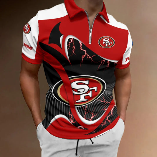 LIMITED EDITION - NEW CUSTOMIZED NFL11 SF49 SAN FRANCISCO 49ERS T-SHIRT, POLO SHIRT, ZIP POLO SHIRT, SWEATSHIRT, HOODIE & ZIP HOODIE
