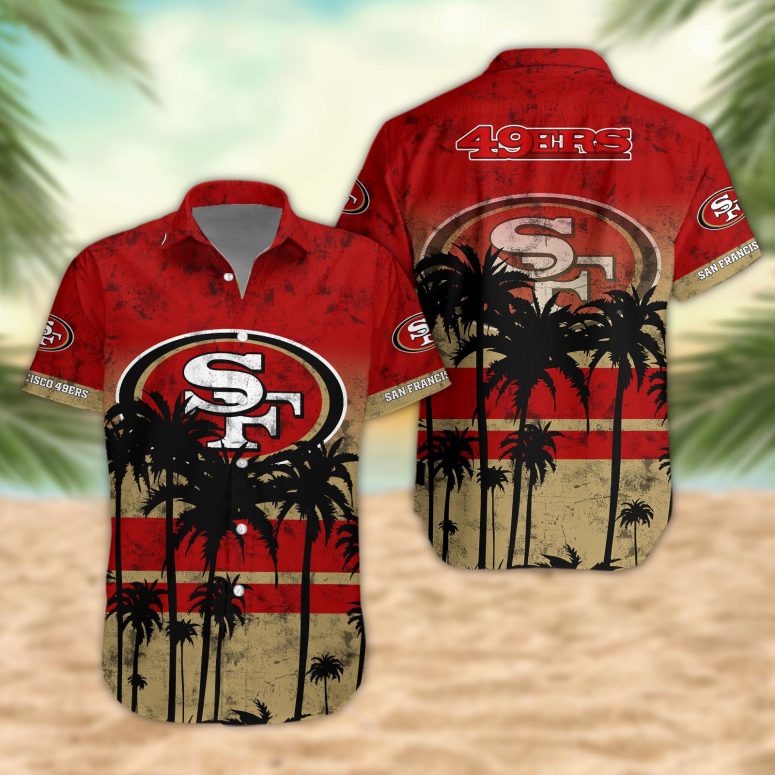 LIMITED EDITION - NEW CUSTOMIZED NFL11 SF49 SAN FRANCISCO 49ERS UNISEX HAWAIIAN SHIRT