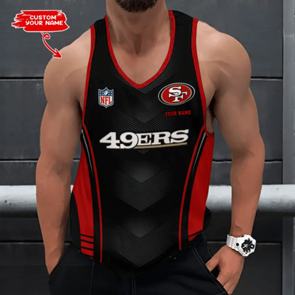 [SPECIAL OFFER] NEW CUSTOMIZED NFL11 SF49 SAN FRANCISCO 49ERS UNISEX TANK TOP