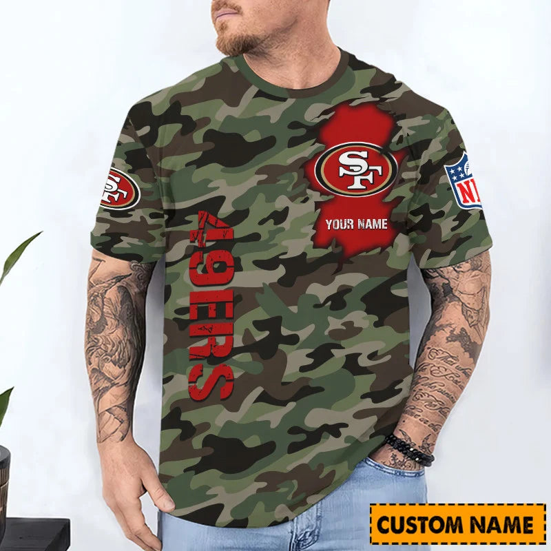 LIMITED EDITION - NEW CUSTOMIZED NFL11 SF49 SAN FRANCISCO 49ERS T-SHIRT, POLO SHIRT, ZIP POLO SHIRT, SWEATSHIRT, HOODIE & ZIP HOODIE