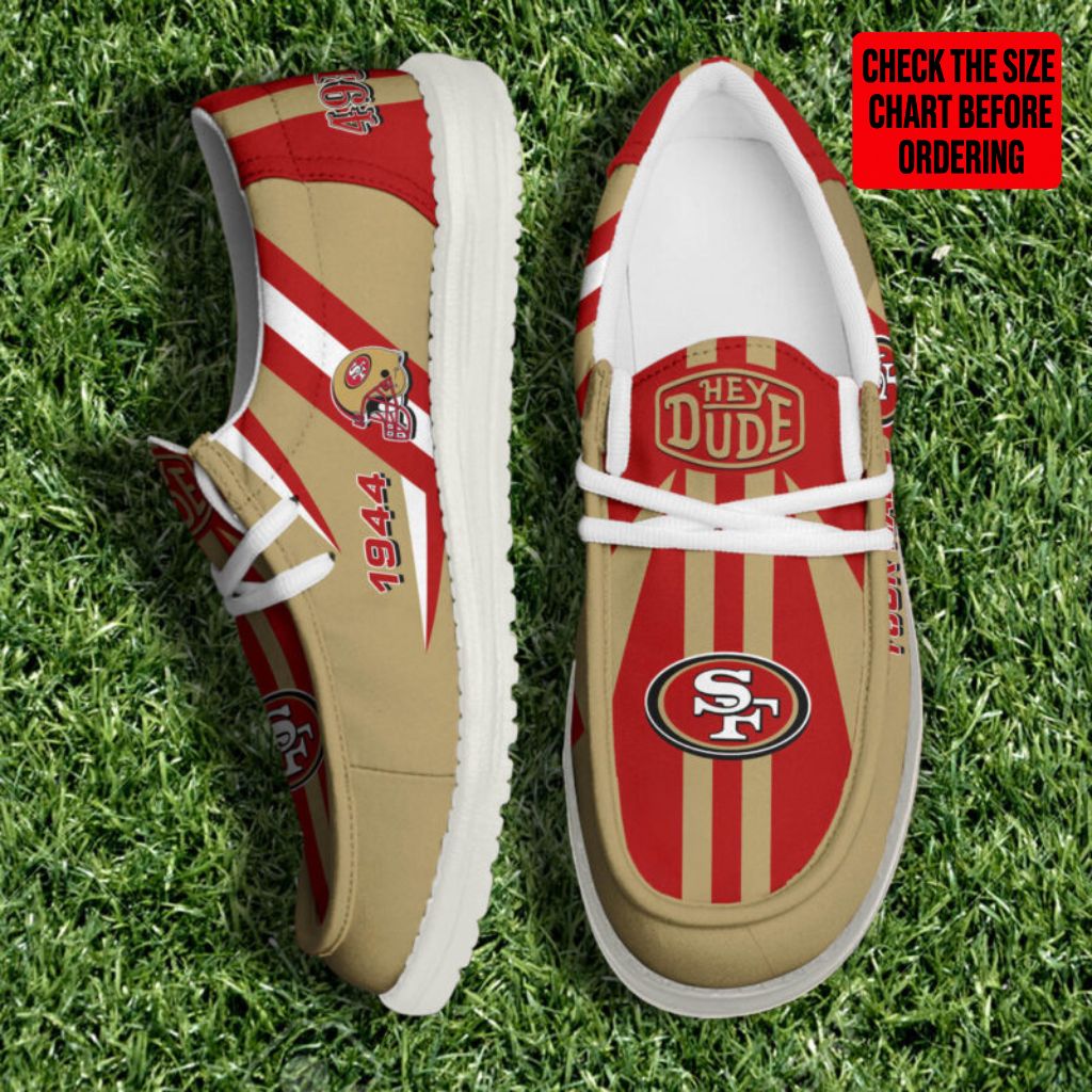 [SPECIAL OFFER] NEW CUSTOMIZED NFL11 SF49 SAN FRANCISCO 49ERS LOAFER SHOES