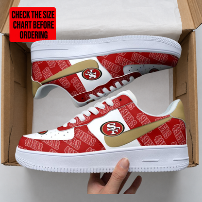 [SPECIAL OFFER] NEW CUSTOMIZED NFL11 SF49 SAN FRANCISCO 49ERS AF1 SHOES