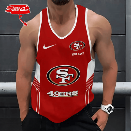 [SPECIAL OFFER] NEW CUSTOMIZED NFL11 SF49 SAN FRANCISCO 49ERS UNISEX TANK TOP