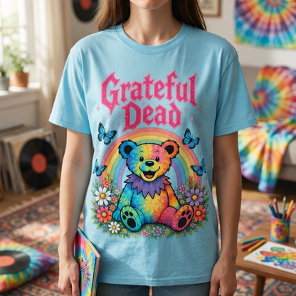 [FAN EXCLUSIVE] NEW CUSTOMIZED GRATEFUL DEAD UNISEX T-SHIRT