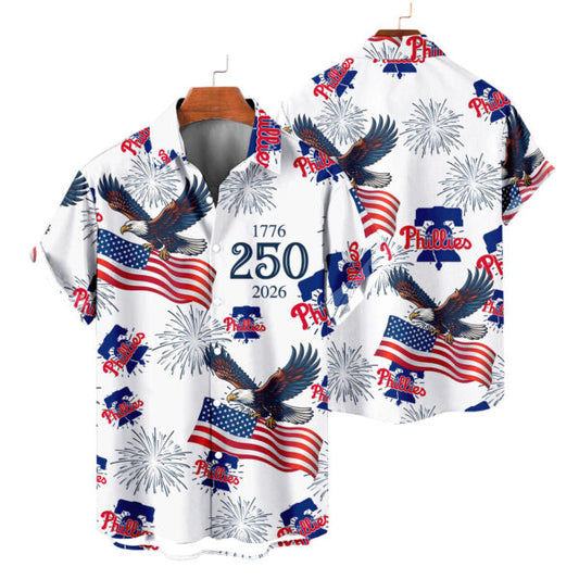 LIMITED EDITION - NEW CUSTOMIZED MLB11 PPS PHILADELPHIA PHILLIES UNISEX HAWAIIAN SHIRT