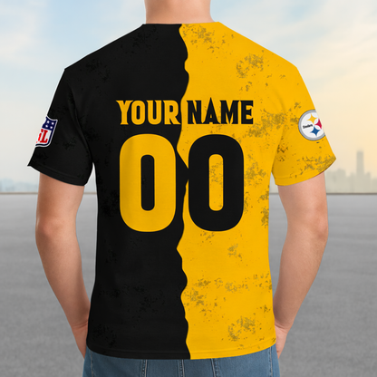 LIMITED EDITION - NEW CUSTOMIZED NFL14 PSB PITTSBURGH STEELERS UNISEX T-SHIRT, POLO, HOODIE & JACKETS