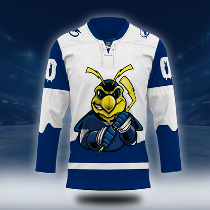 LIMITED EDITION - NEW CUSTOMIZED NHL12 TPL TAMPA BAY LIGHTNING UNISEX HOCKEY JERSEY