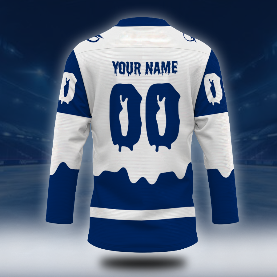 LIMITED EDITION - NEW CUSTOMIZED NHL12 TPL TAMPA BAY LIGHTNING UNISEX HOCKEY JERSEY