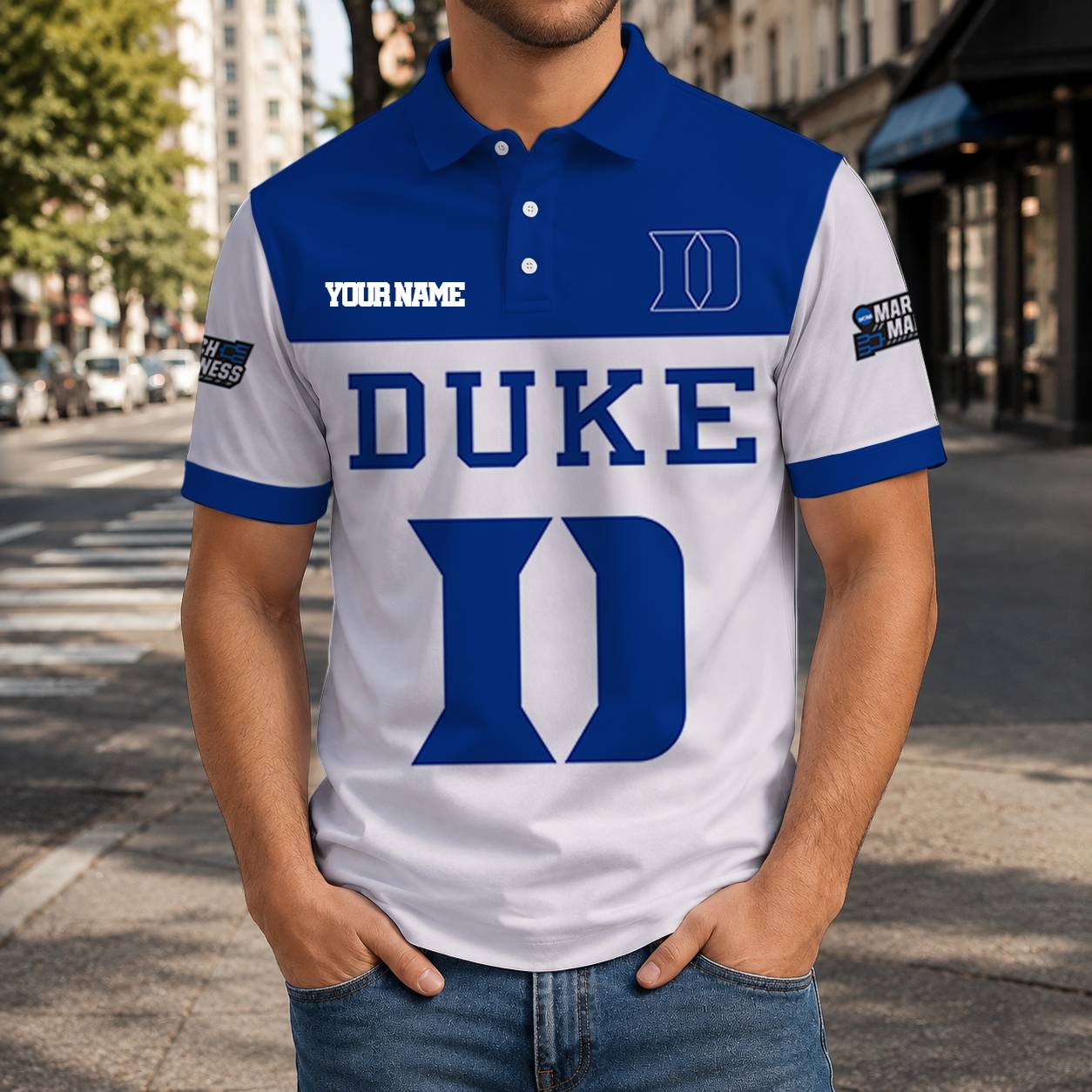 LIMITED EDITION - NEW CUSTOMIZED NCAA MAM12 DLD DUKE BLUE DEVILS T-SHIRT, POLO SHIRT, ZIP POLO SHIRT, SWEATSHIRT, HOODIE & ZIP HOODIE