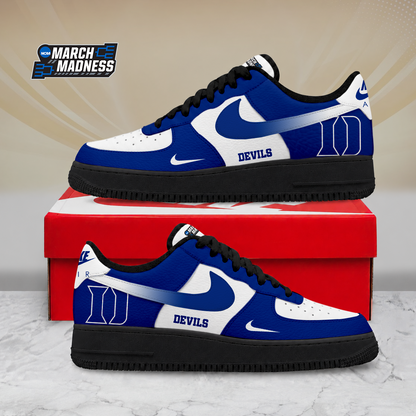 SPECIAL EDITION - NEW CUSTOMIZED NCAA MAM12 DLD DUKE BLUE DEVILS AF1 SHOES