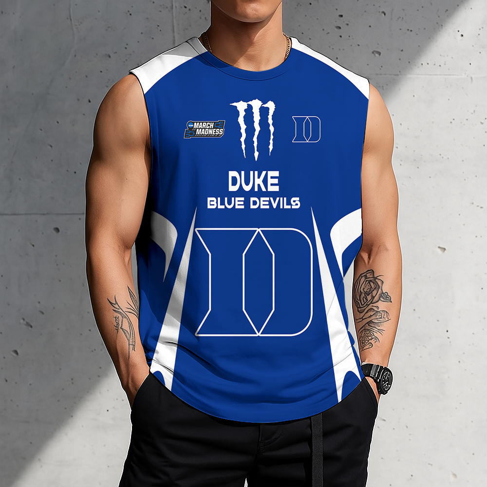 LIMITED DROP - NEW CUSTOMIZED | NCAA MAM12 DLD DL DEVILS MEN'S GYM SHIRT