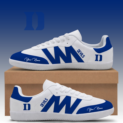 [FAN FAVORITE] NEW CUSTOMIZED NCAA MAM12 DLD DUKE BLUE DEVILS CLASSIC SNEAKERS