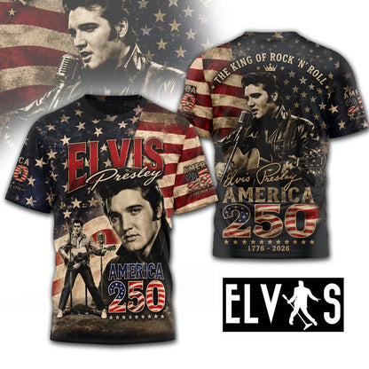[FAN FAVORITE] NEW CUSTOMIZED ELVIS PRESLEY T-SHIRT, SWEATSHIRT, HOODIE & ZIP HOODIE