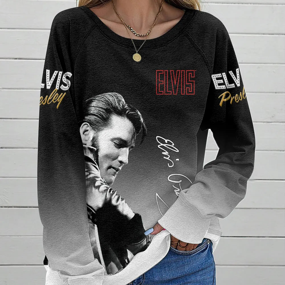 [FAN FAVORITE] NEW CUSTOMIZED ELVIS PRESLEY UNISEX SWEATSHIRT