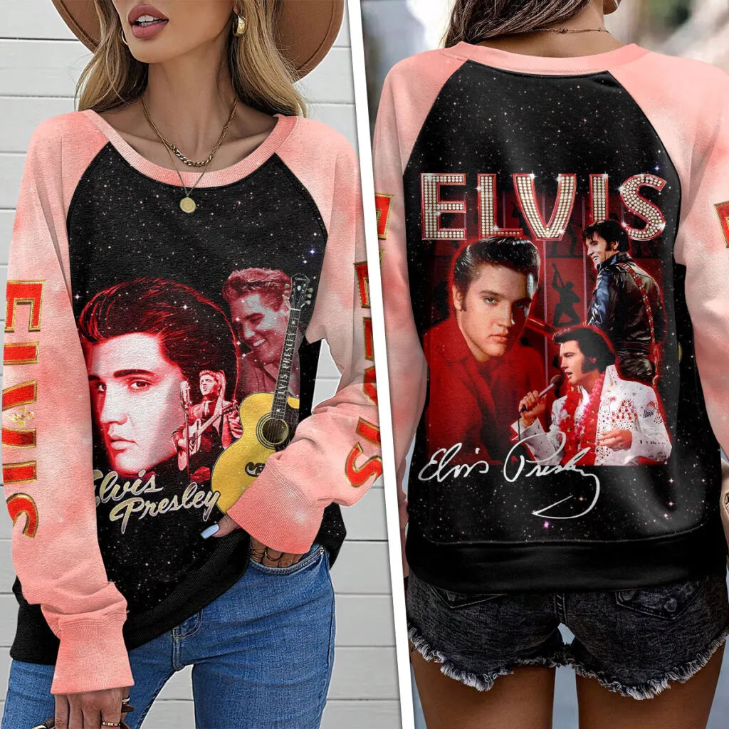 [FAN FAVORITE] NEW CUSTOMIZED ELVIS PRESLEY UNISEX SWEATSHIRT