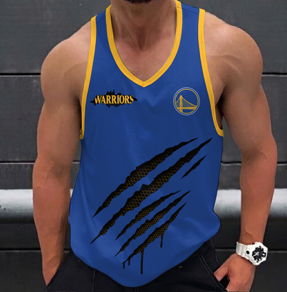 ELITE EDITION - NEW CUSTOMIZED NBA12 GSW GOLDEN STATE WARRIORS UNISEX TANK TOP