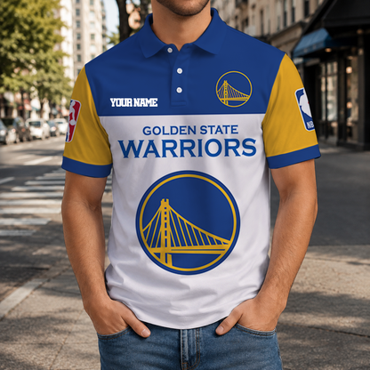SPECIAL EDITION - NEW CUSTOMIZED NBA12 GSW GOLDEN STATE WARRIORS T-SHIRT, POLO SHIRT, ZIP POLO SHIRT, SWEATSHIRT, HOODIE & ZIP HOODIE