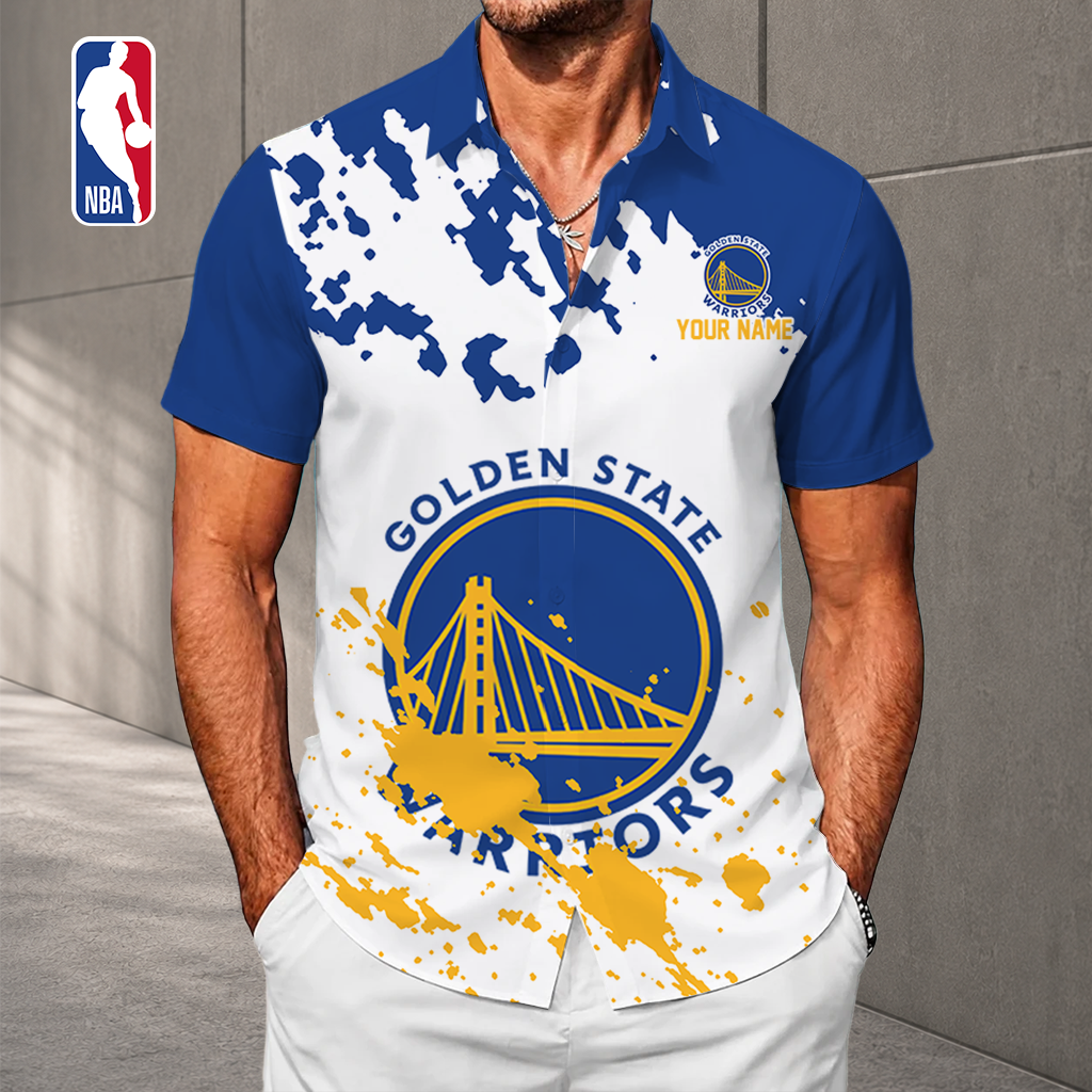 VIRAL EDITION - NEW CUSTOMIZED NBA12 GSW GOLDEN STATE WARRIORS UNISEX HAWAIIAN SHIRT