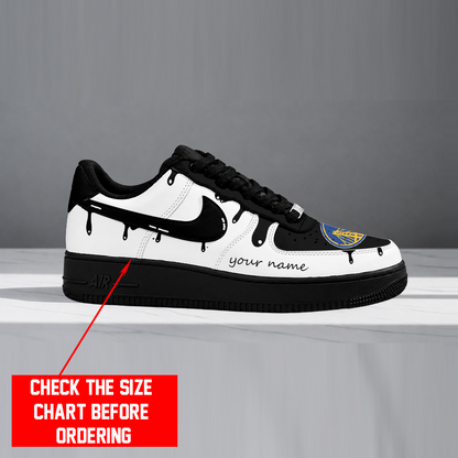 [HOT DEAL] NEW CUSTOMIZED NBA12 GSW GOLDEN STATE WARRIORS AF1 SHOES