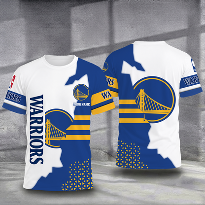 LIMITED EDITION - NEW CUSTOMIZED NBA12 GSW GOLDEN STATE WARRIORS T-SHIRT, POLO SHIRT, ZIP POLO SHIRT, SWEATSHIRT, HOODIE & ZIP HOODIE