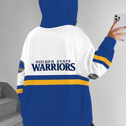[HOT DEAL] NEW CUSTOMIZED NBA12 GSW GOLDEN STATE WARRIORS ZIP HOODIE