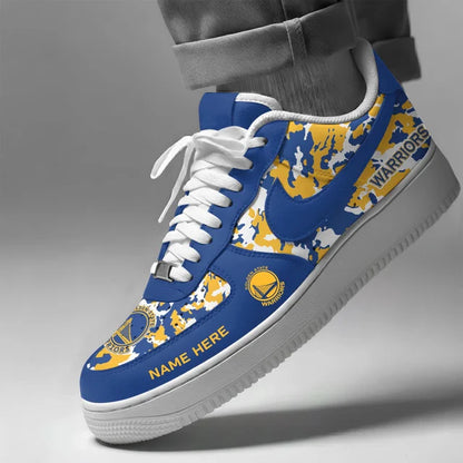 [HOT DEAL] NEW CUSTOMIZED NBA12 GSW GOLDEN STATE WARRIORS AF1 SHOES