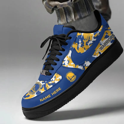 [HOT DEAL] NEW CUSTOMIZED NBA12 GSW GOLDEN STATE WARRIORS AF1 SHOES