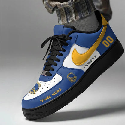 [HOT DEAL] NEW CUSTOMIZED NBA12 GSW GOLDEN STATE WARRIORS AF1 SHOES
