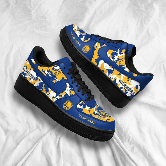 [HOT DEAL] NEW CUSTOMIZED NBA12 GSW GOLDEN STATE WARRIORS AF1 SHOES