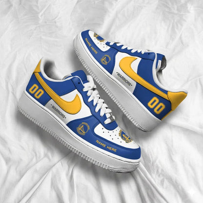 [HOT DEAL] NEW CUSTOMIZED NBA12 GSW GOLDEN STATE WARRIORS AF1 SHOES
