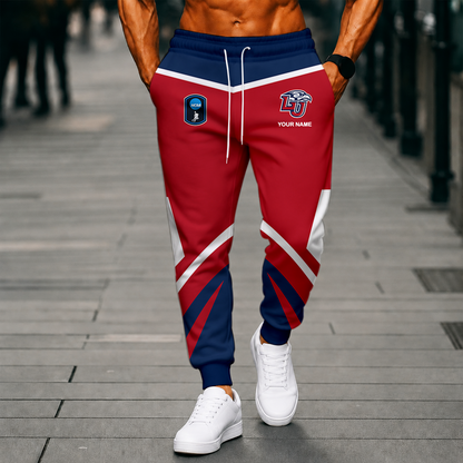 LIMITED EDITION - NEW CUSTOMIZED NCAA CFH12 LIF LIBERTY FLAMES SWEATPANTS