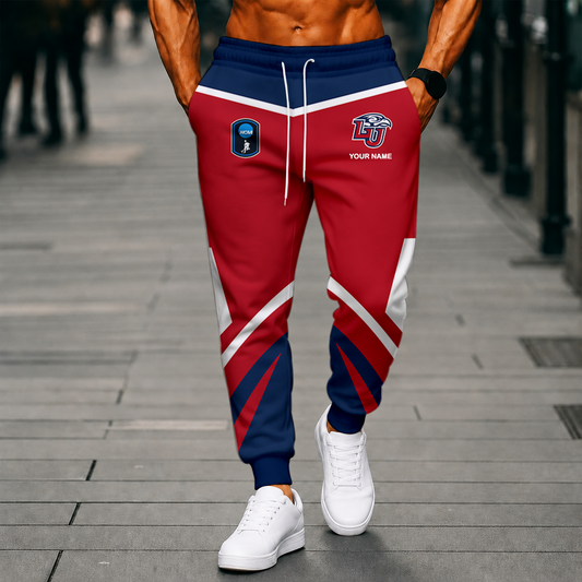 LIMITED EDITION - NEW CUSTOMIZED NCAA CFH12 LIF LIBERTY FLAMES SWEATPANTS