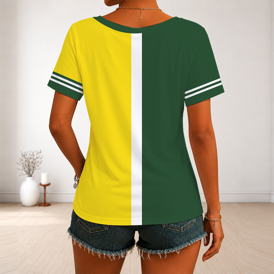 [FAN FAVORITE] NEW CUSTOMIZED WNBA12 STS SEATTLE STORM V-NECK FEMALE SHIRT