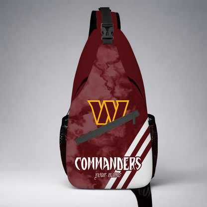 [SPECIAL OFFER] NEW CUSTOMIZED NFL12 WTC WASHINGTON COMMANDERS SLING BAG