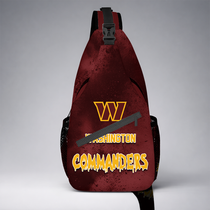 [SPECIAL OFFER] NEW CUSTOMIZED NFL12 WTC WASHINGTON COMMANDERS SLING BAG
